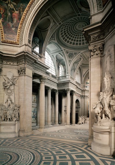 Innenansicht, 1764-1812 von Jacques Germain Soufflot